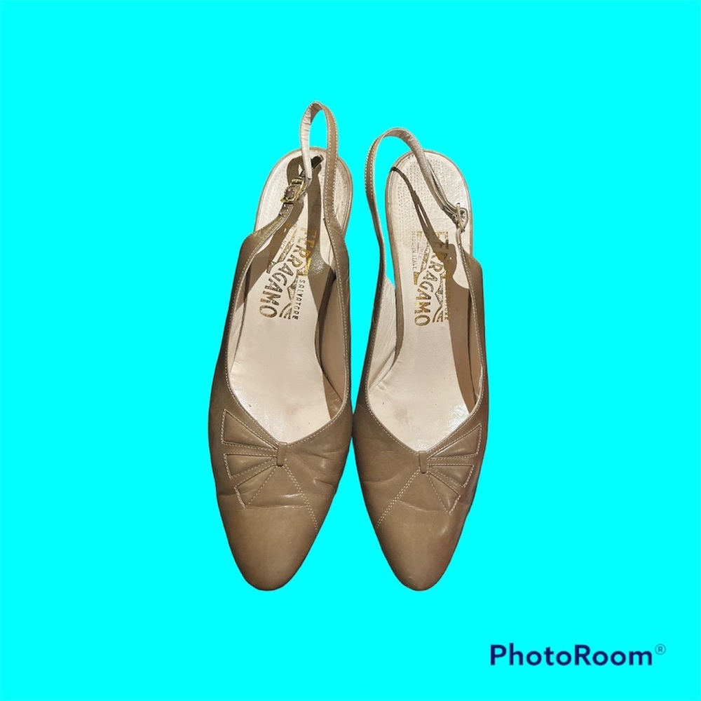 Salvatore Ferragamo heels in brown